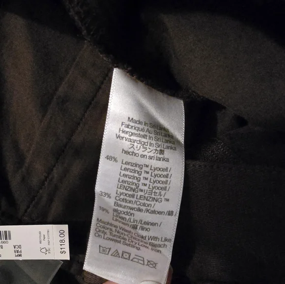 Elegant Brown Wide-Leg Pants - Picture 5 of 8